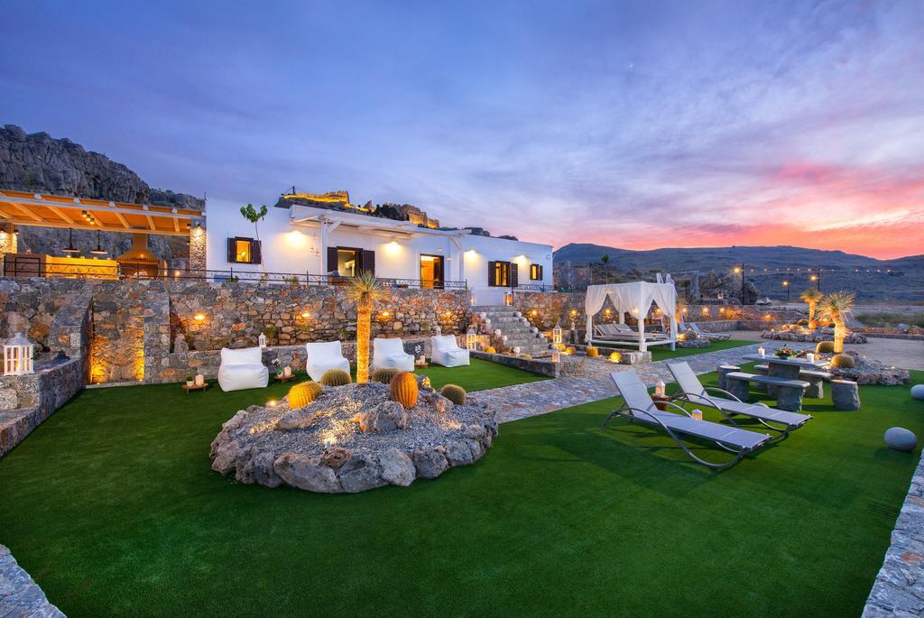 Lindos Vigli Private Villa Eksteriør bilde
