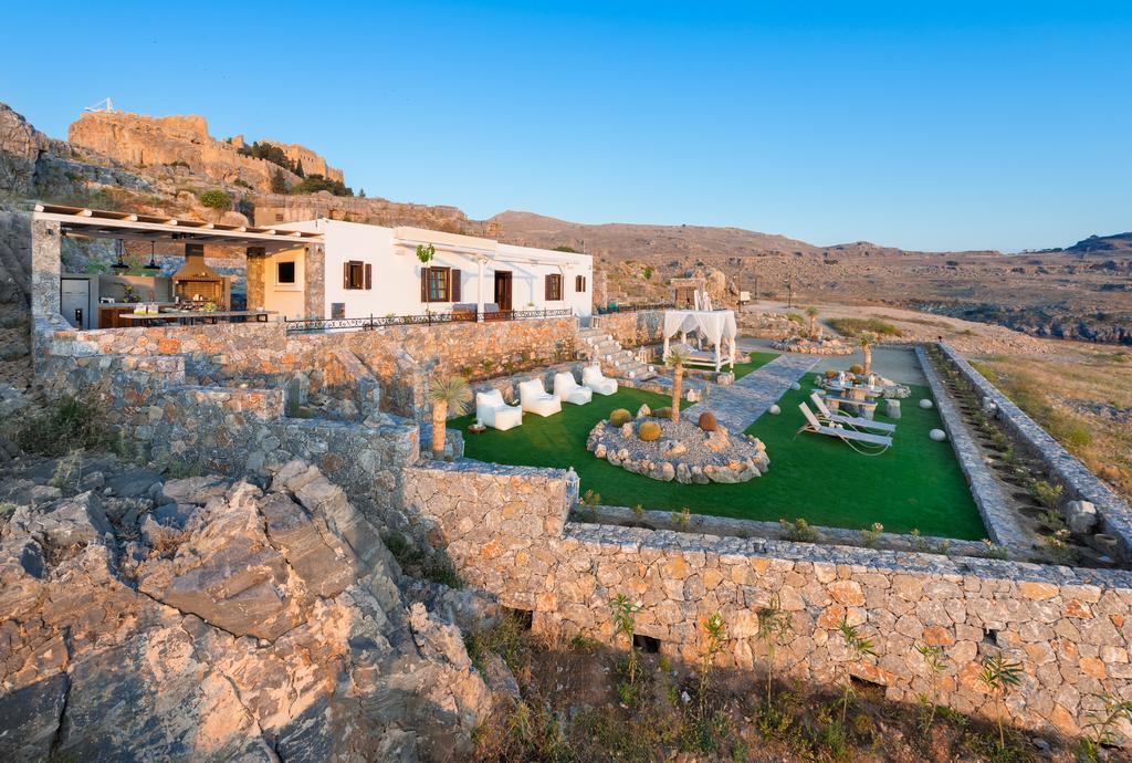 Lindos Vigli Private Villa Eksteriør bilde