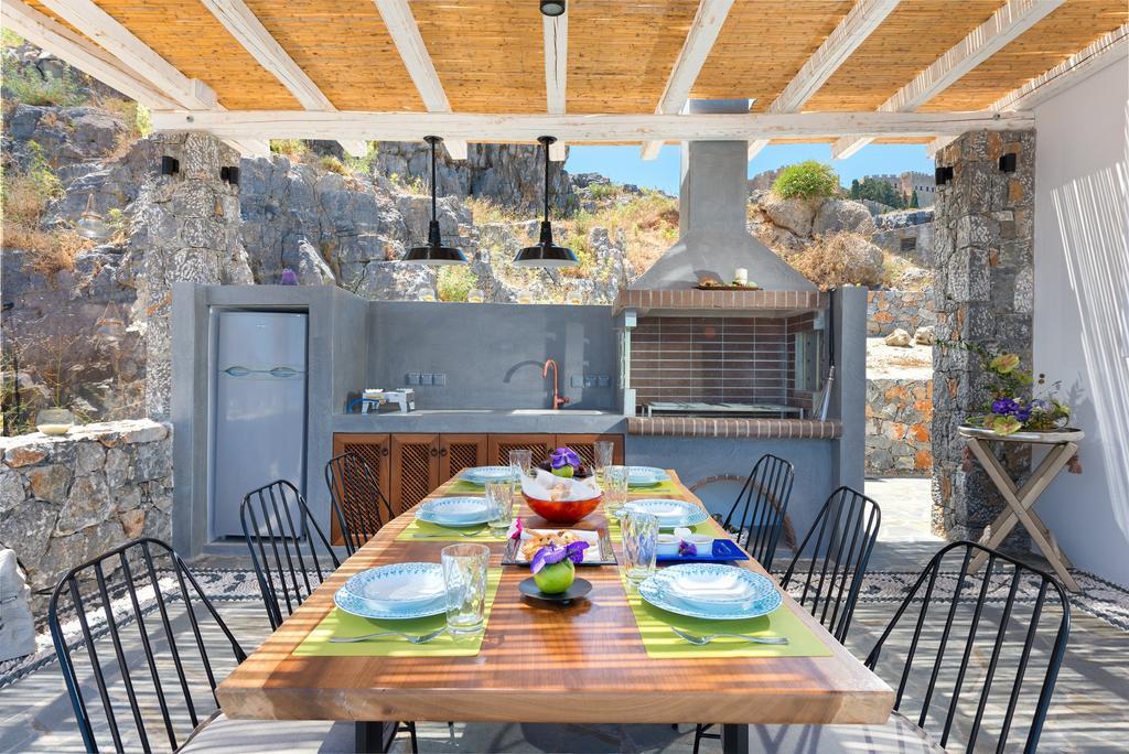 Lindos Vigli Private Villa Eksteriør bilde