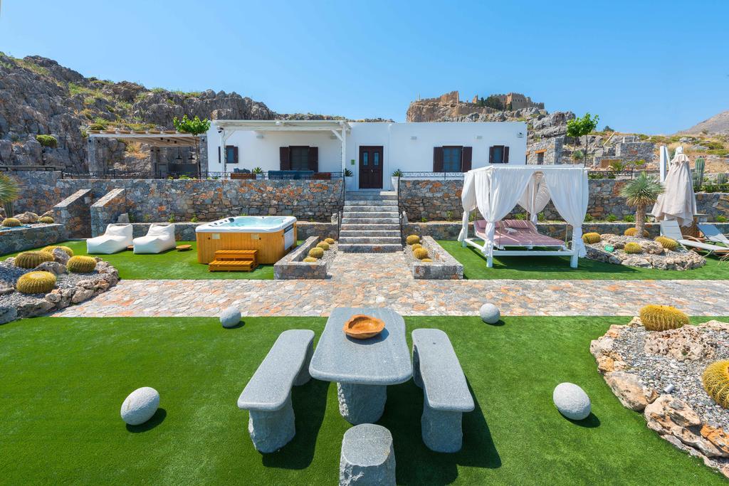 Lindos Vigli Private Villa Eksteriør bilde