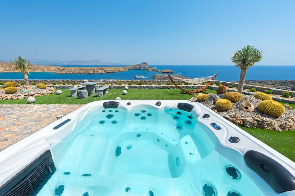 Lindos Vigli Private Villa Eksteriør bilde