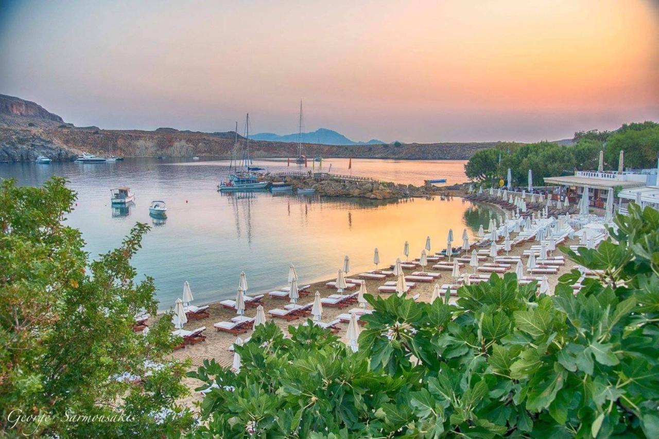 Lindos Vigli Private Villa Eksteriør bilde